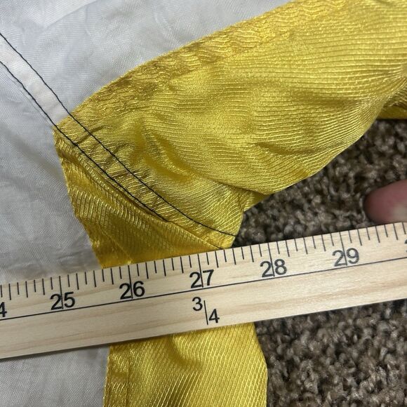 Vintage Michigan Wolverines LOGO 7 Puffer Jacket Men’s XL Full Zip 90s Blue - Picture 3 of 11